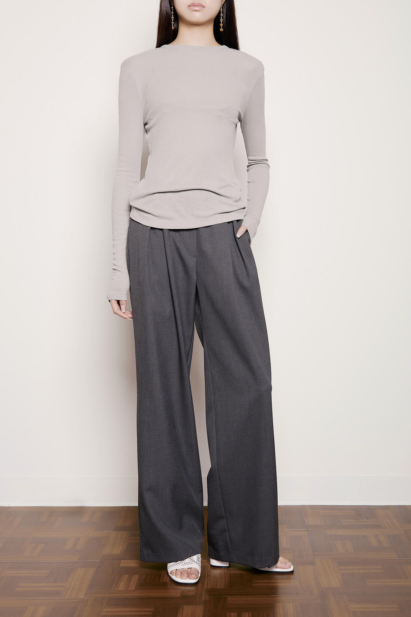 Cecile Pants in Grey