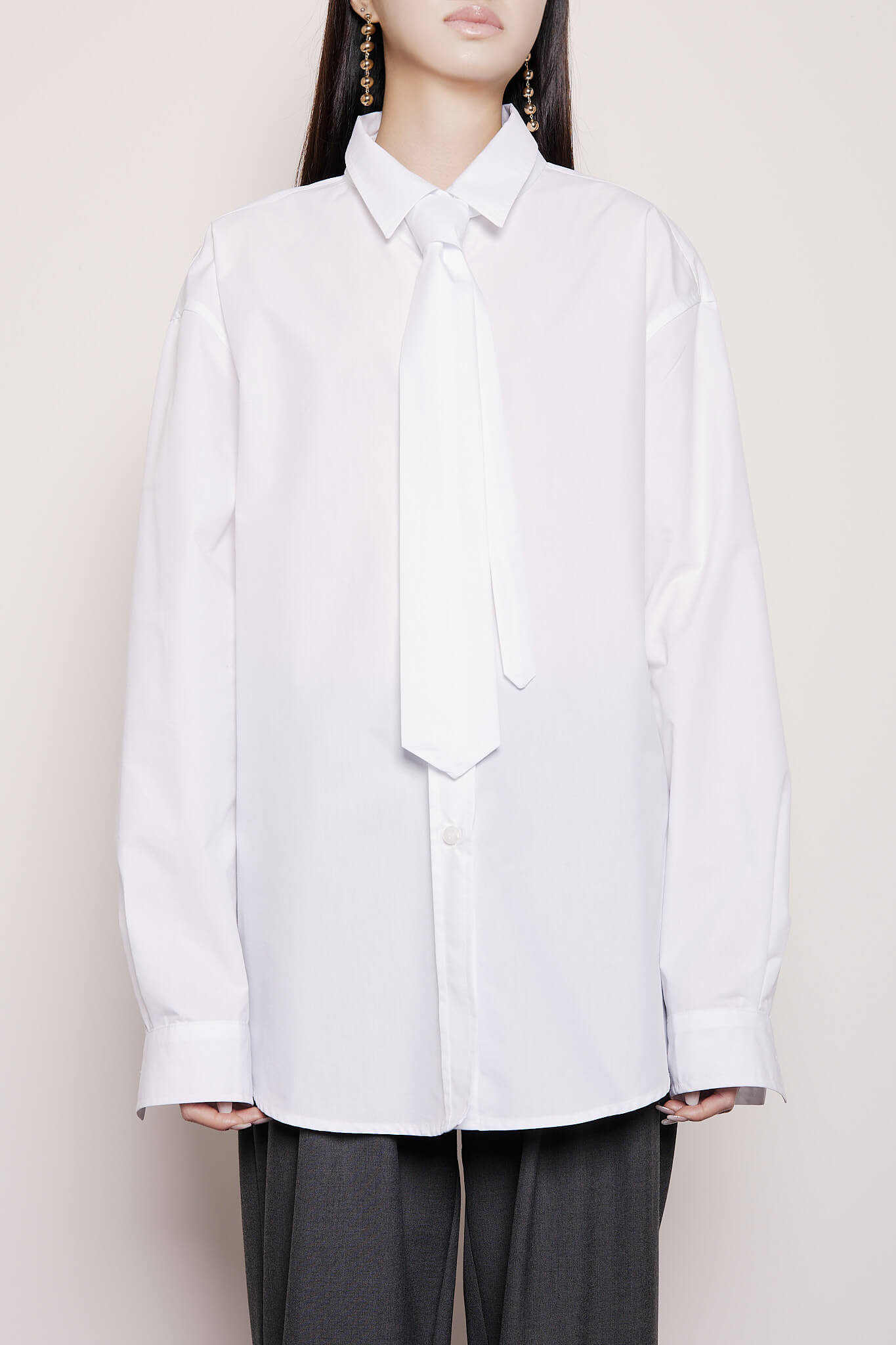 Joplin Tie Shirt in Cotton