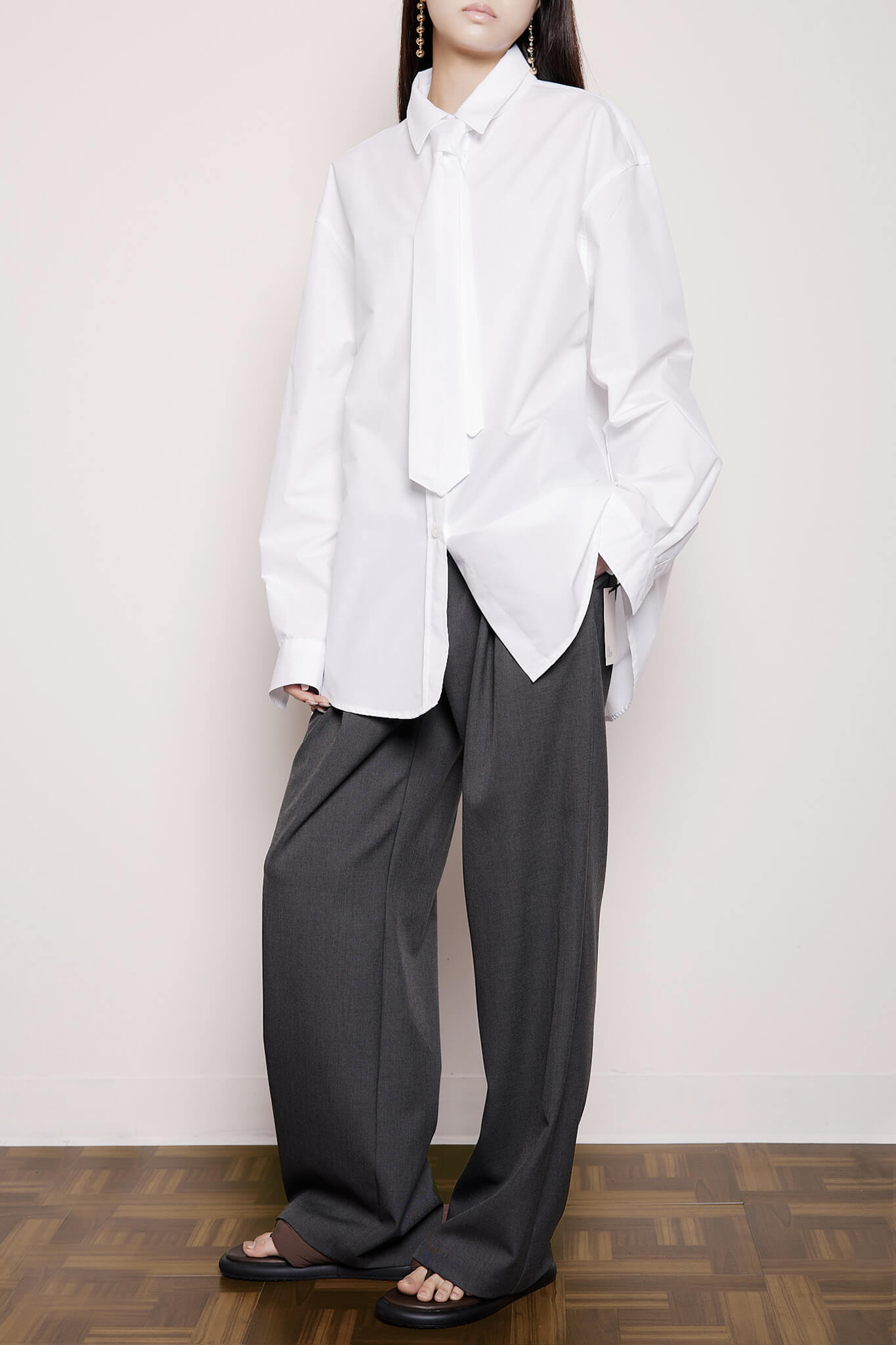 Joplin Tie Shirt in Cotton