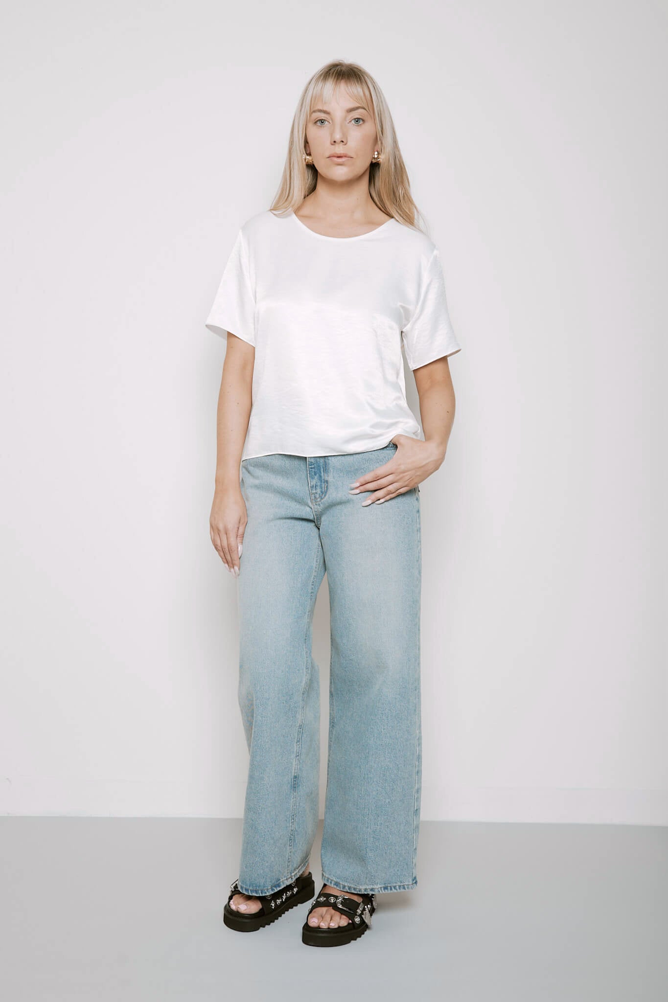 Hinoki Top in Ivory